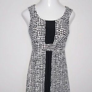 Soma Black and White Sleeveless Summer Dress